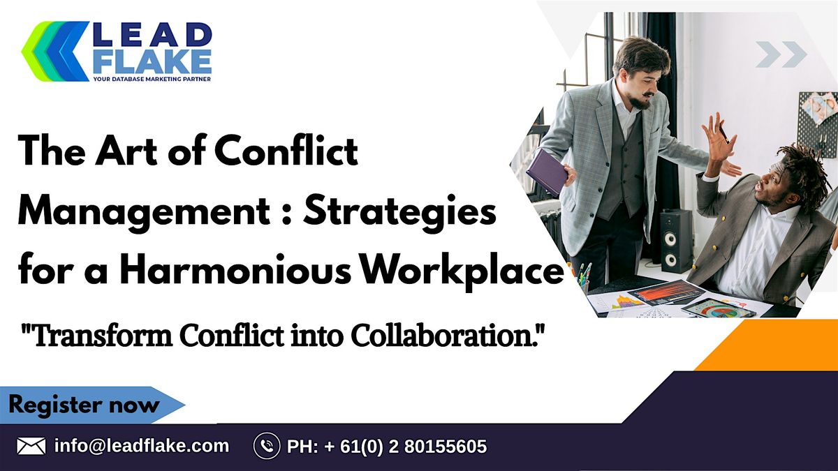 Effective Conflict Management Techniques for Professionals \u2013 Shah Alam