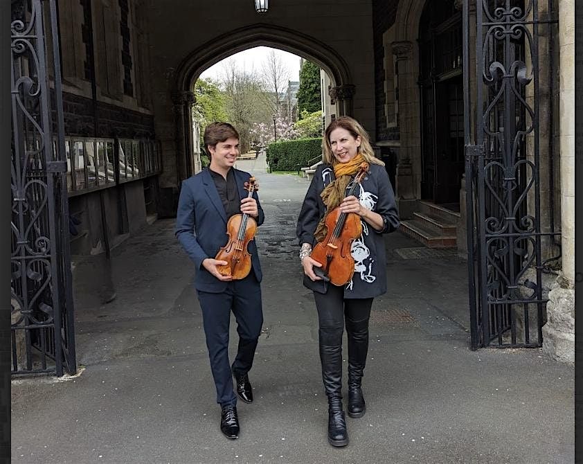 Duo Novae: Ambroise Aubrun, violin and Kate Hamilton, viola