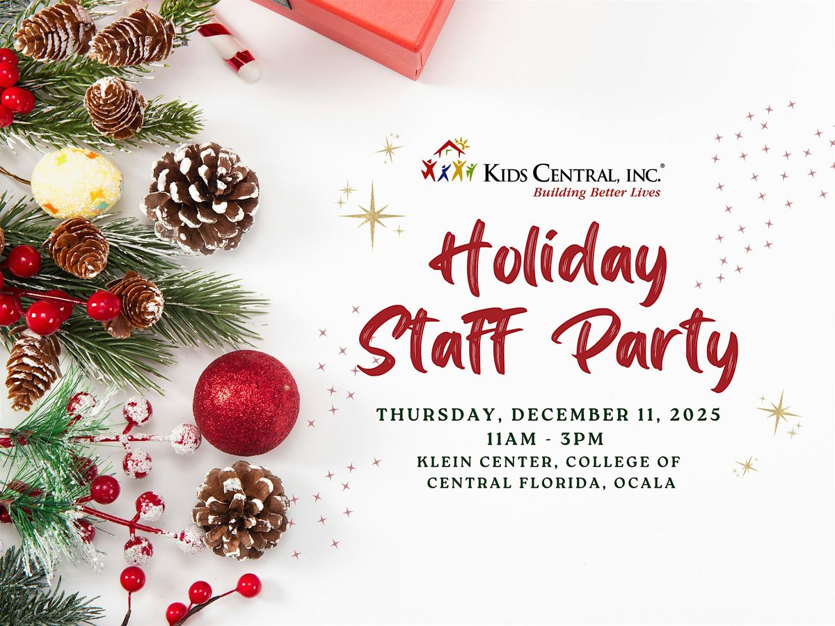 Kids Central's Annual Holiday Staff Party