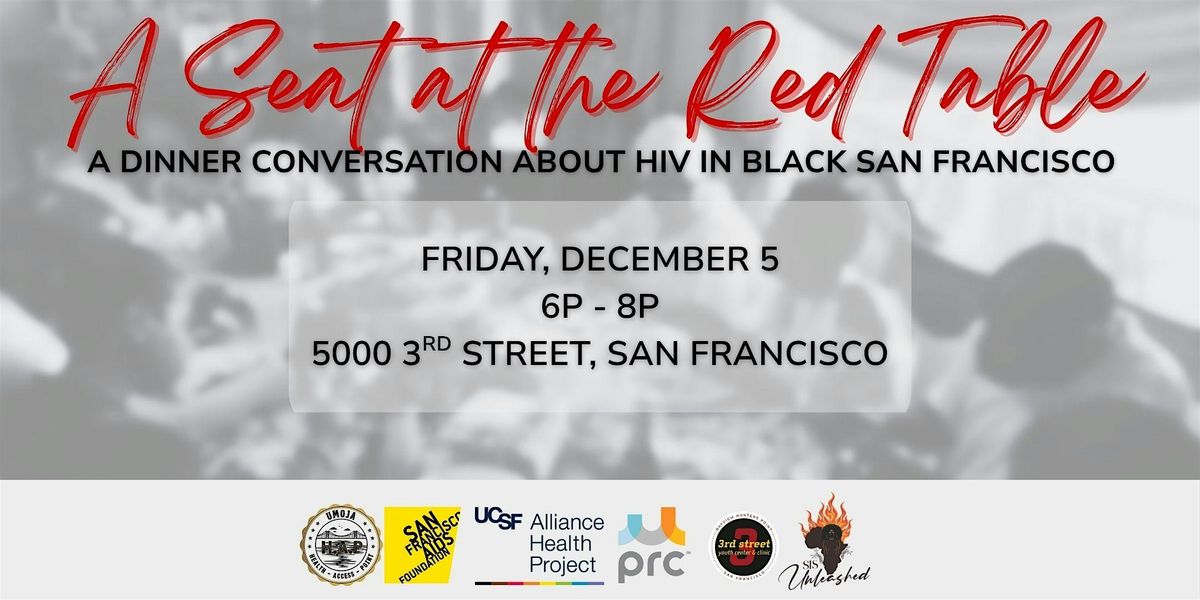 A Seat at the Red Table - Umoja HAP x Black Health World AIDS Day 2025