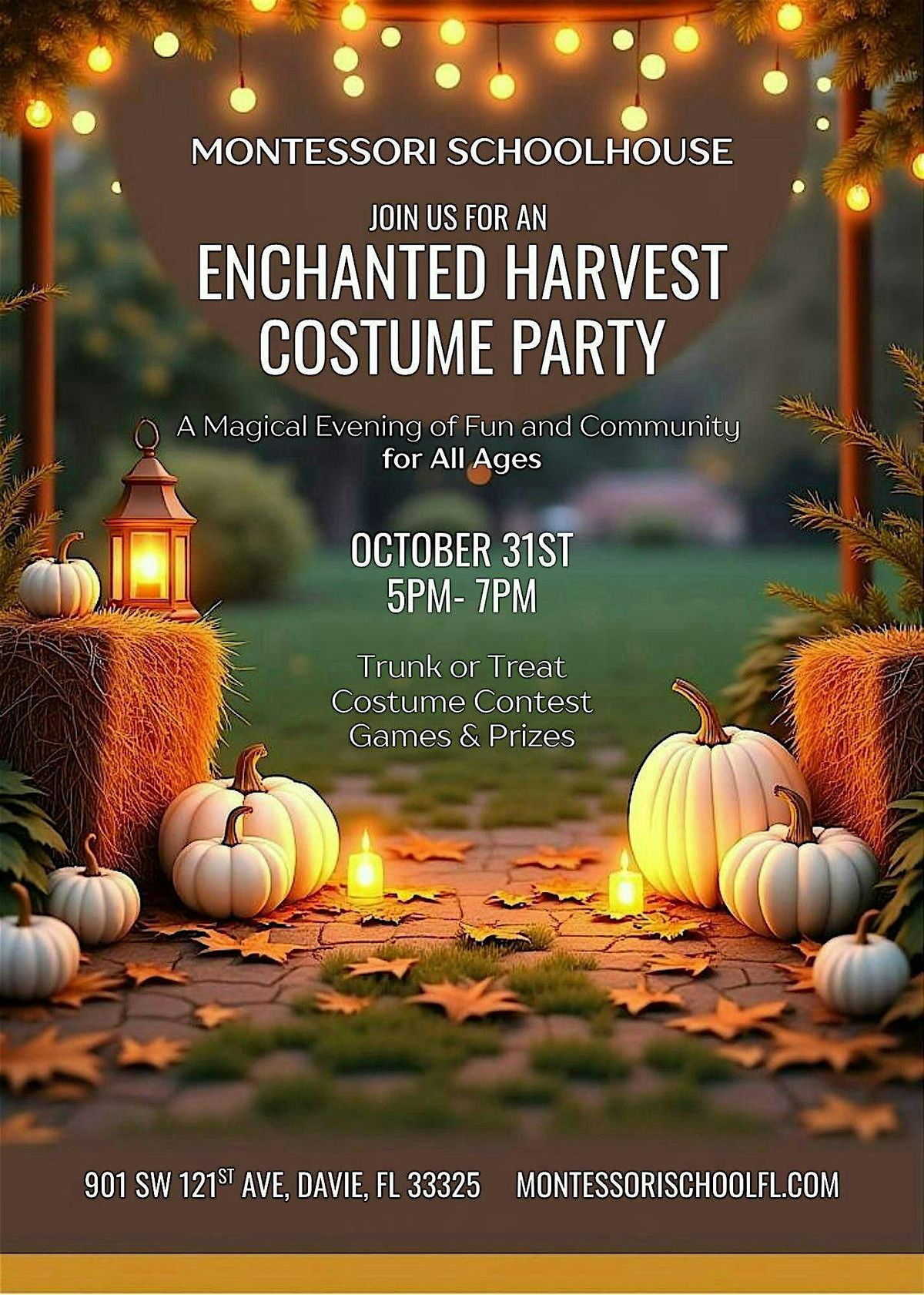 Enchanted Harvest Costume Party & Trunk or Treat- All Ages (Family Event)
