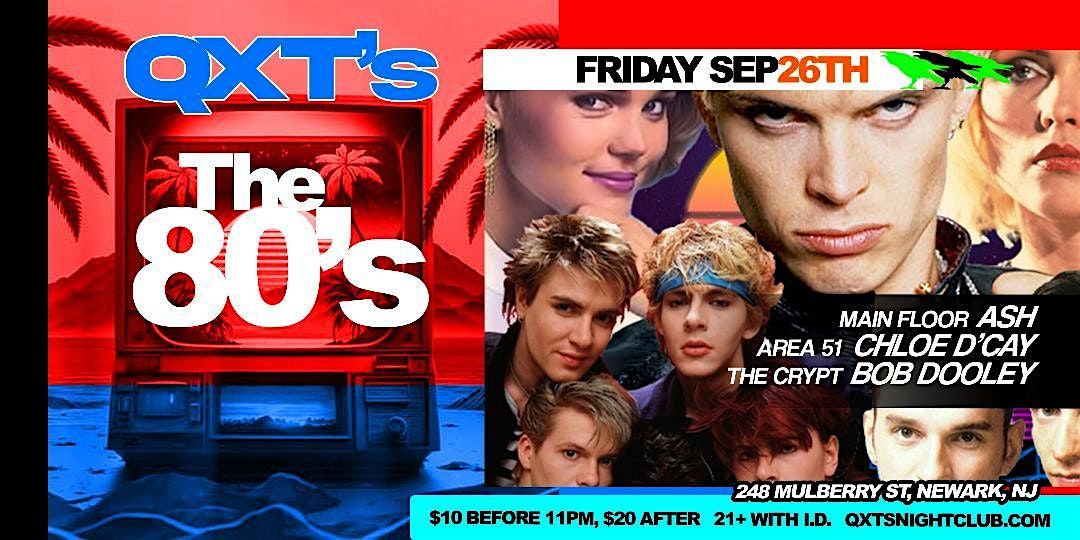 FLASHBACK FRIDAYS - THE 80's!