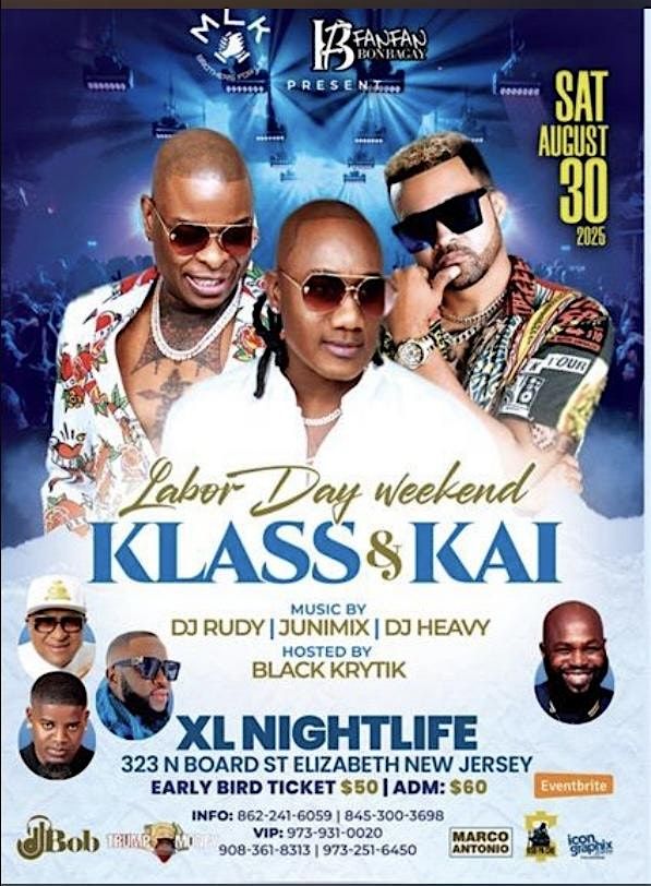 Klass & Kai Live - Labor Day Weekend