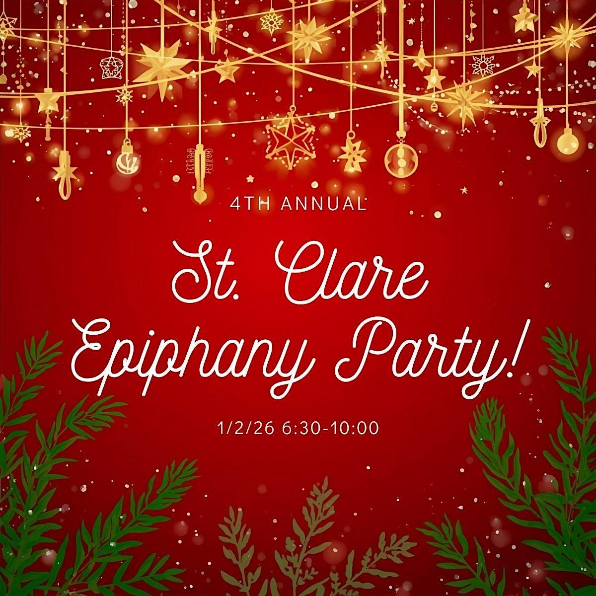 \u2728 4th Annual Epiphany Party \u2728