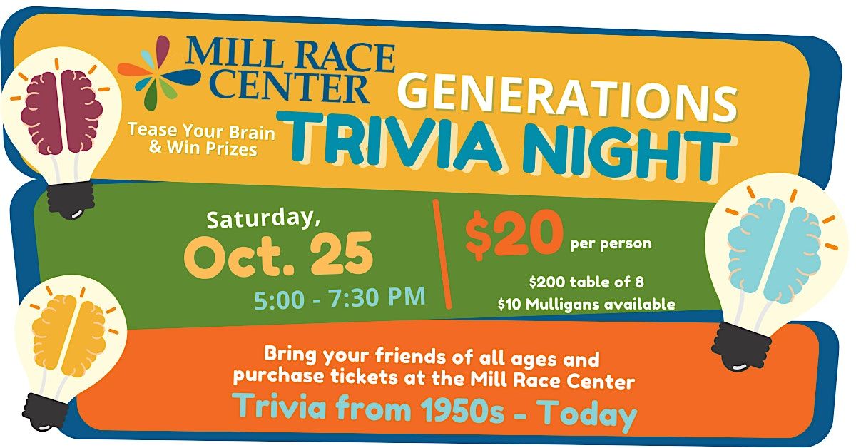 Generations Trivia Night