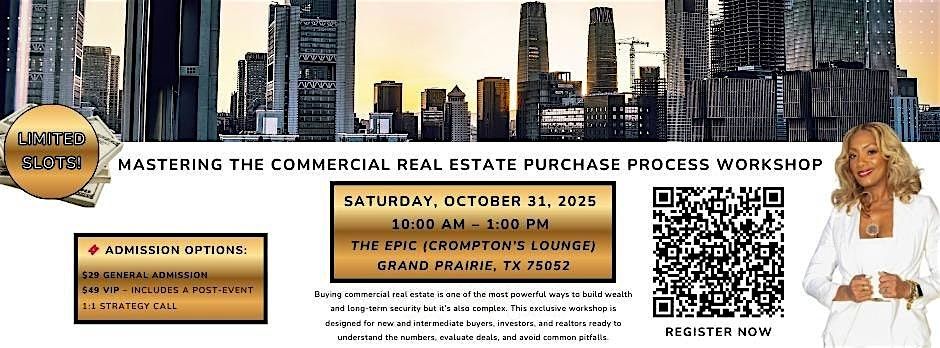 \u201cMastering the Commercial Real Estate Purchase Process\u201d