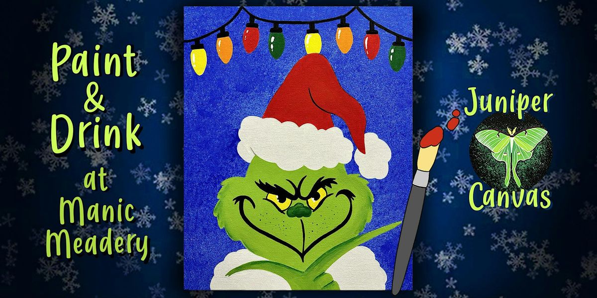 Paint & Drink at Manic Meadery: Mean One