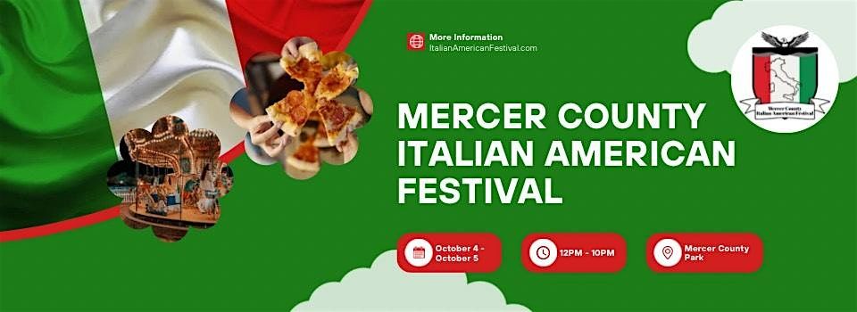 2025 Mercer County Italian American Festival at Mercer County Park ...