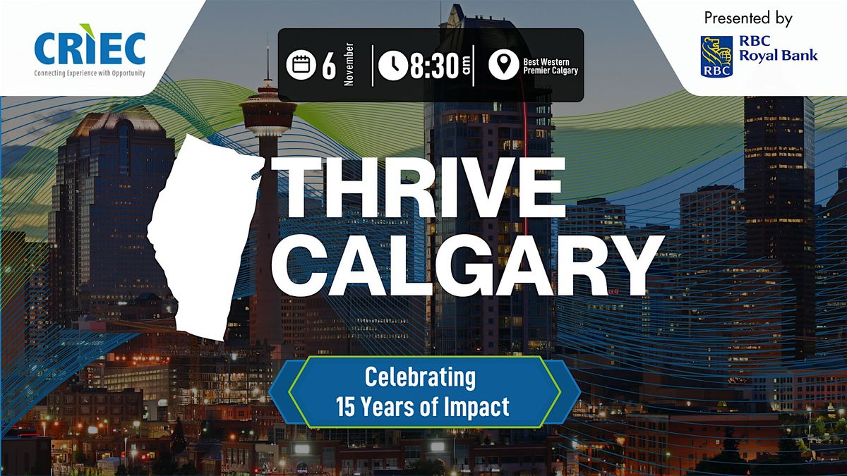 THRVE Calgary 2025 - 15 Years of Impact