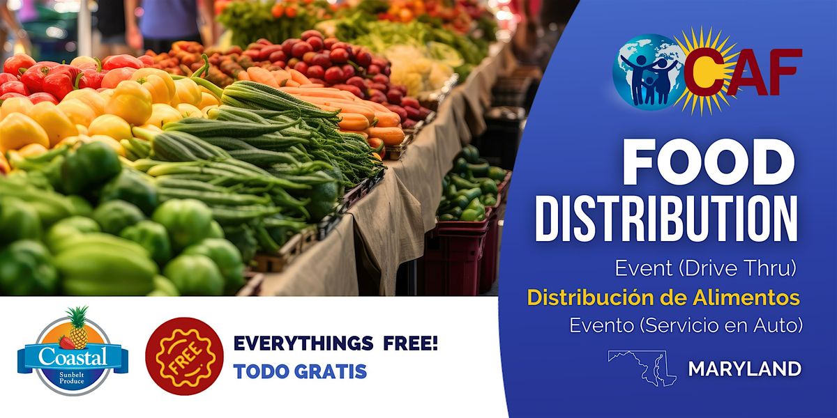 Baltimore MD Food Distribution Event \/ Distribuci\u00f3n de Alimentos
