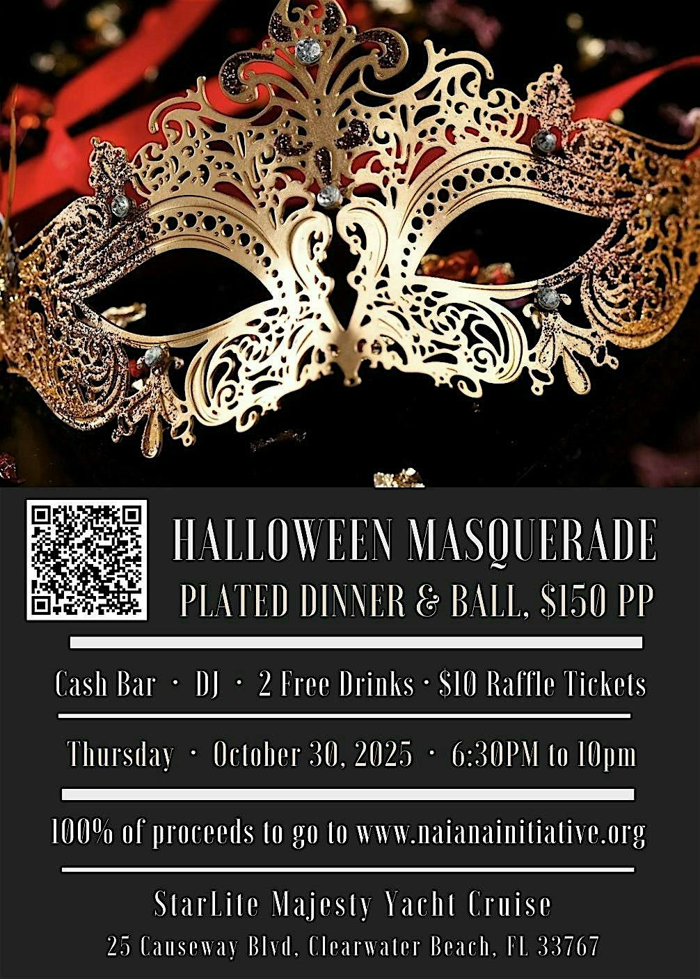 Halloween Masquerade Yacht & Dinner Cruise
