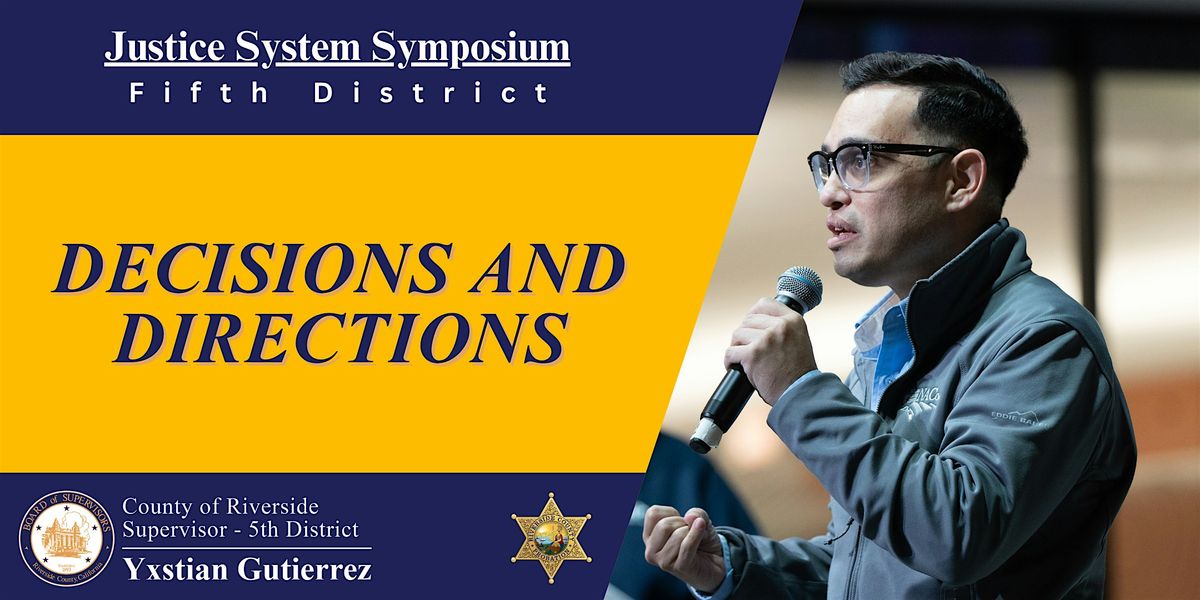 Decisions & Directions: D5 Justice Symposium