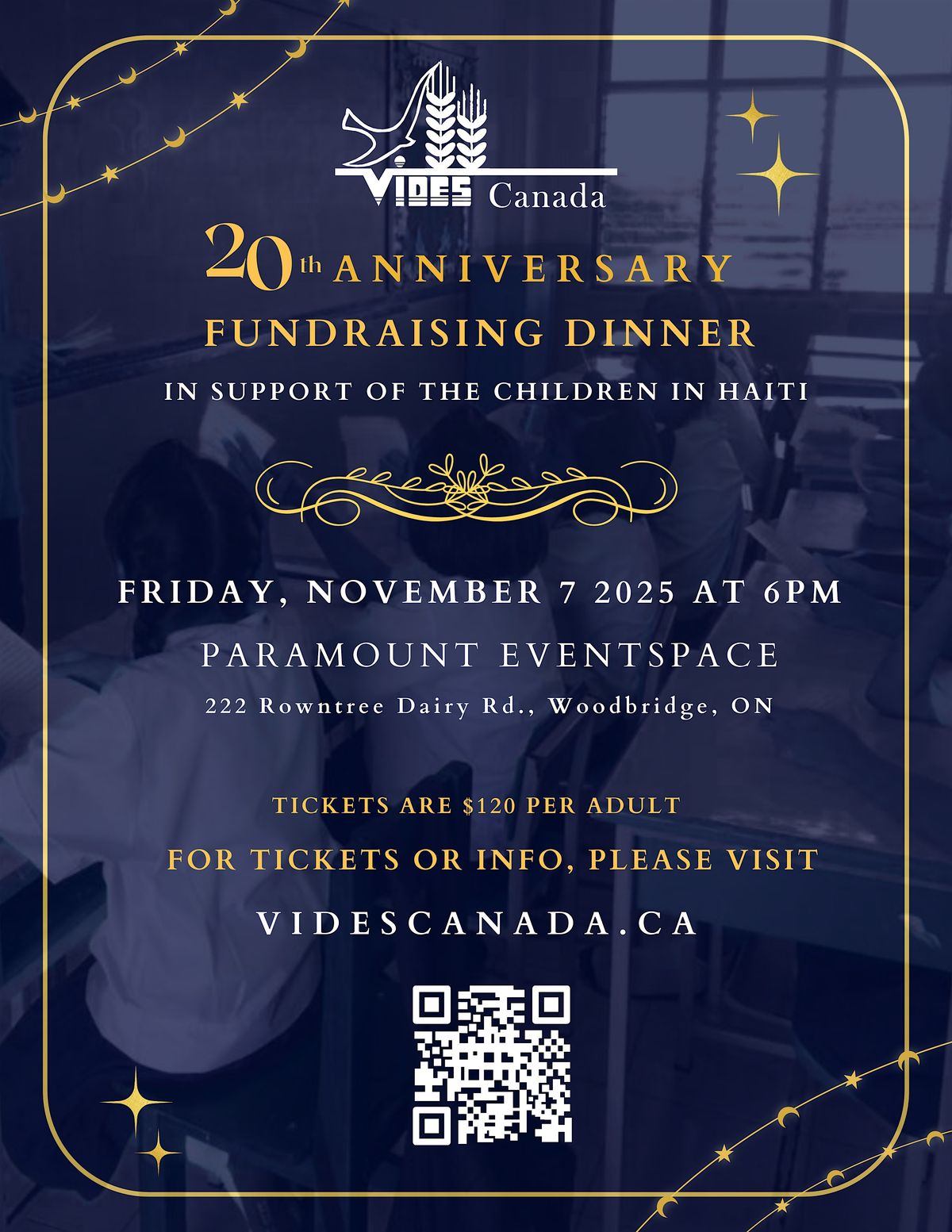 20th Anniversary Dinner & Dance - In Support of the Children in Haiti