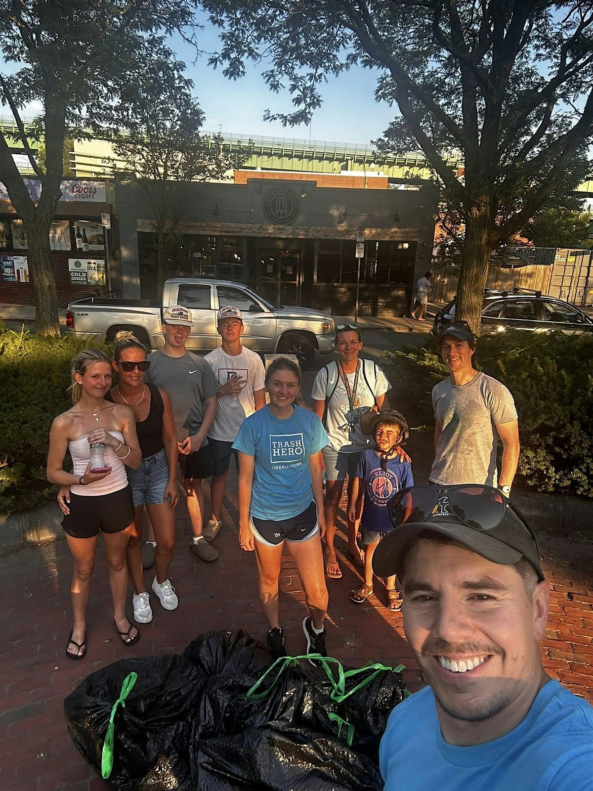 Charlestown Trash Hero Clean Up - Sept.