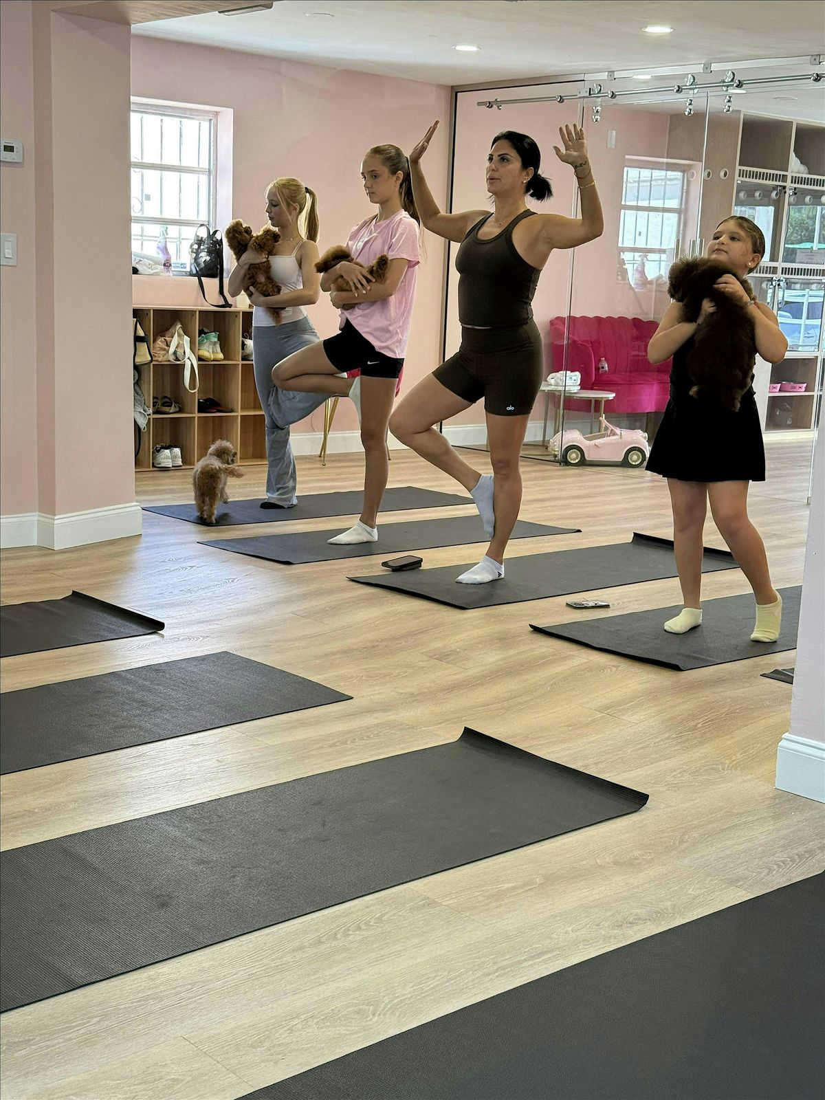 Puppy Yoga Miami | Yoga with Toy Poodle Puppies | Fitness for all ages!