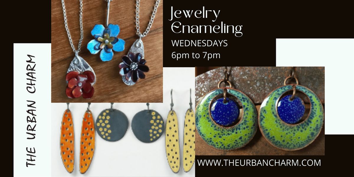 Jewelry Basics: Enameling Earrings & Pendants