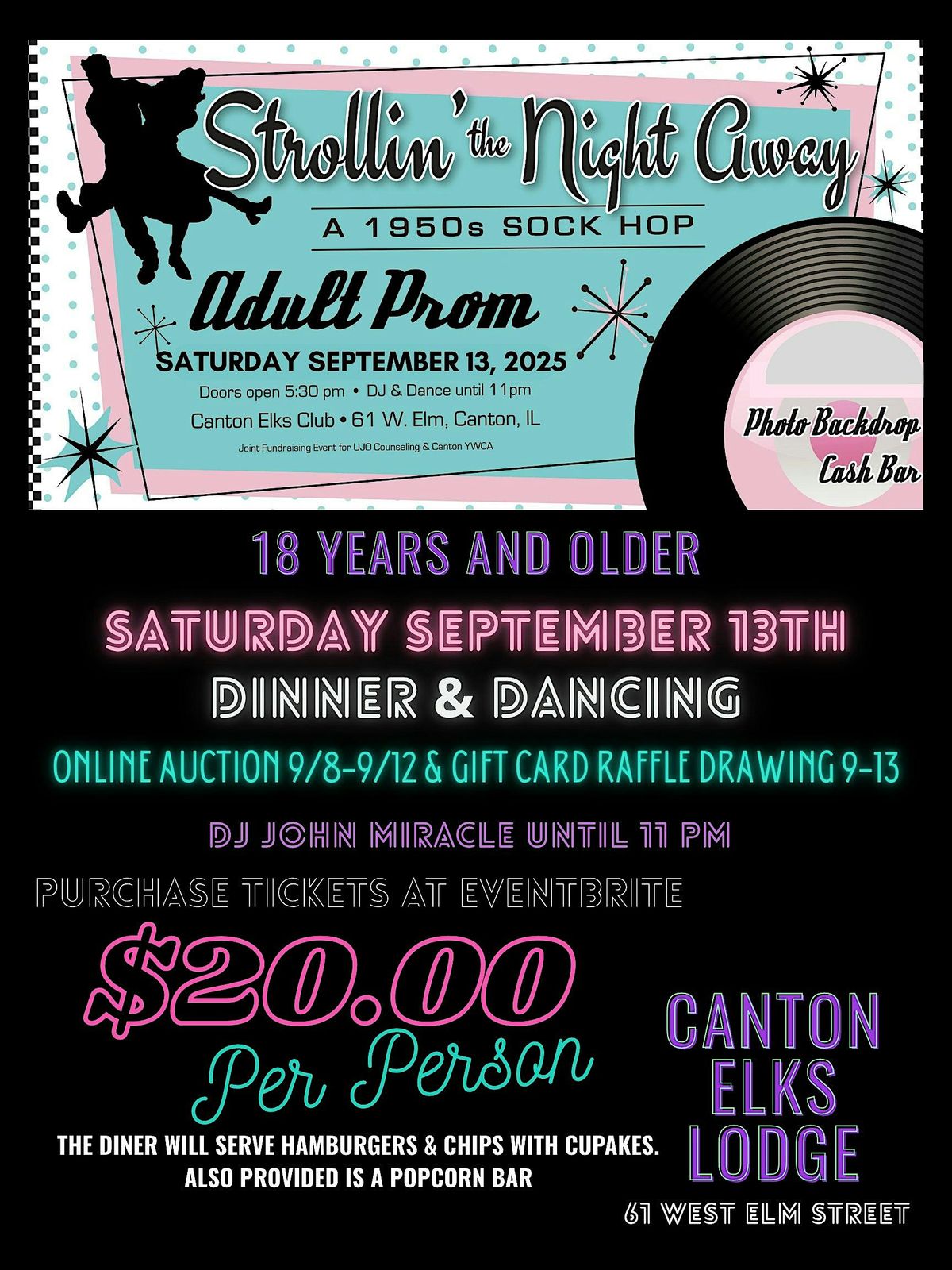 2025 ADULT PROM-Strollin' the Night Away