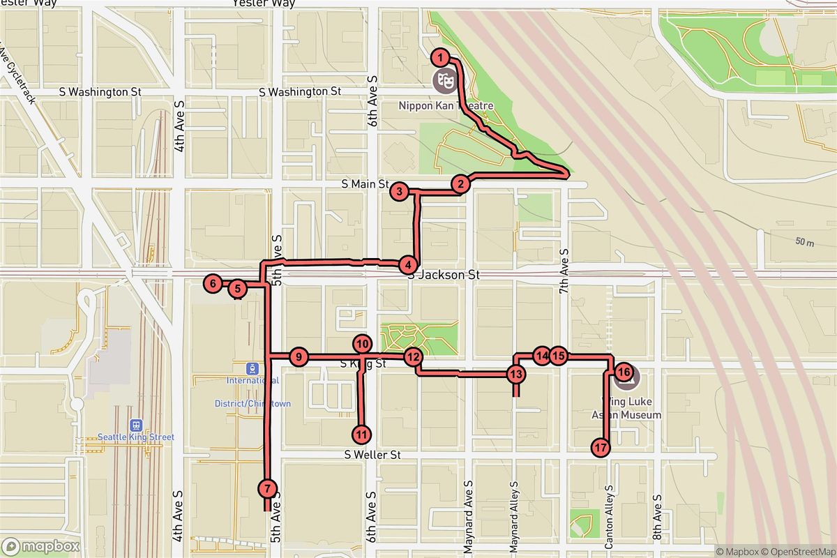 Seattle Audio Tour: Stories, Sips, and Spirits of the International District