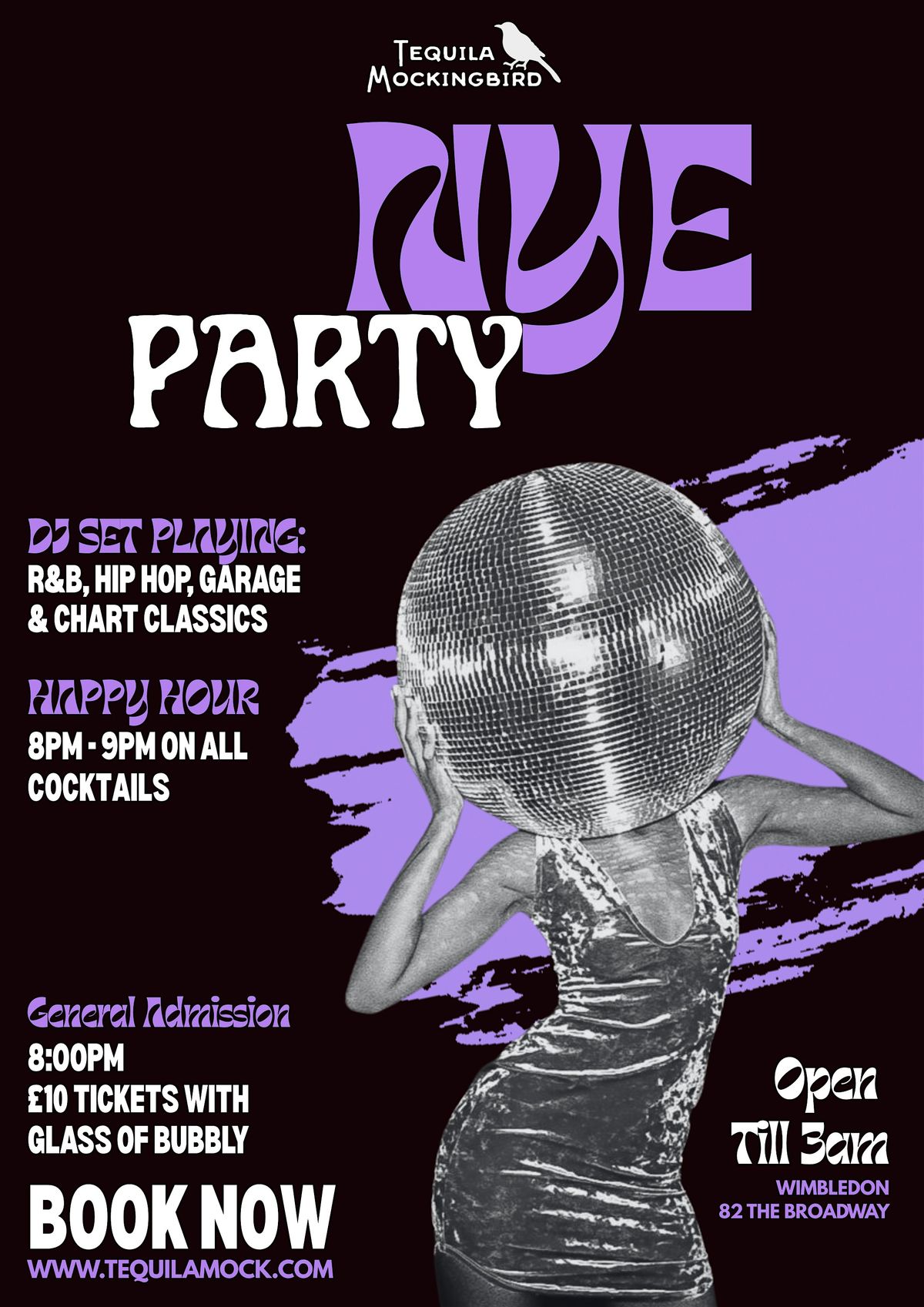 NYE EXTRAVAGANZA WIMBLEDON