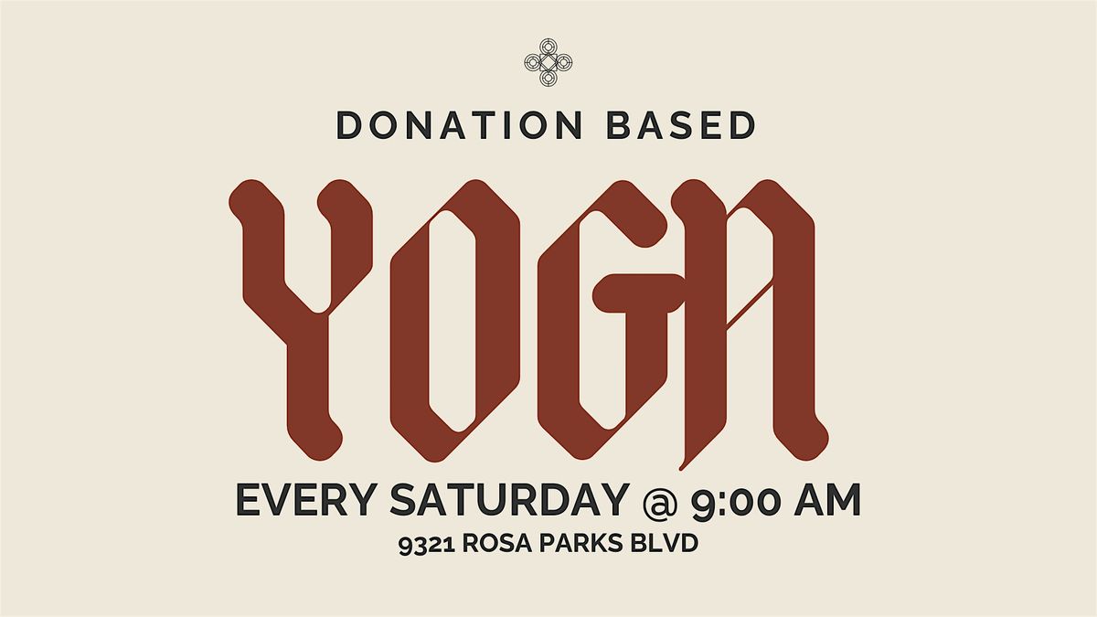 Donation Based Yoga @ The Congregation
