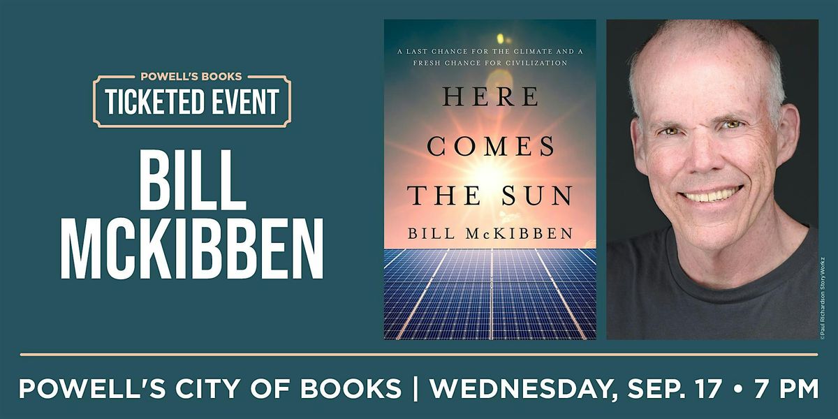 Bill McKibben at Powell's City of Books