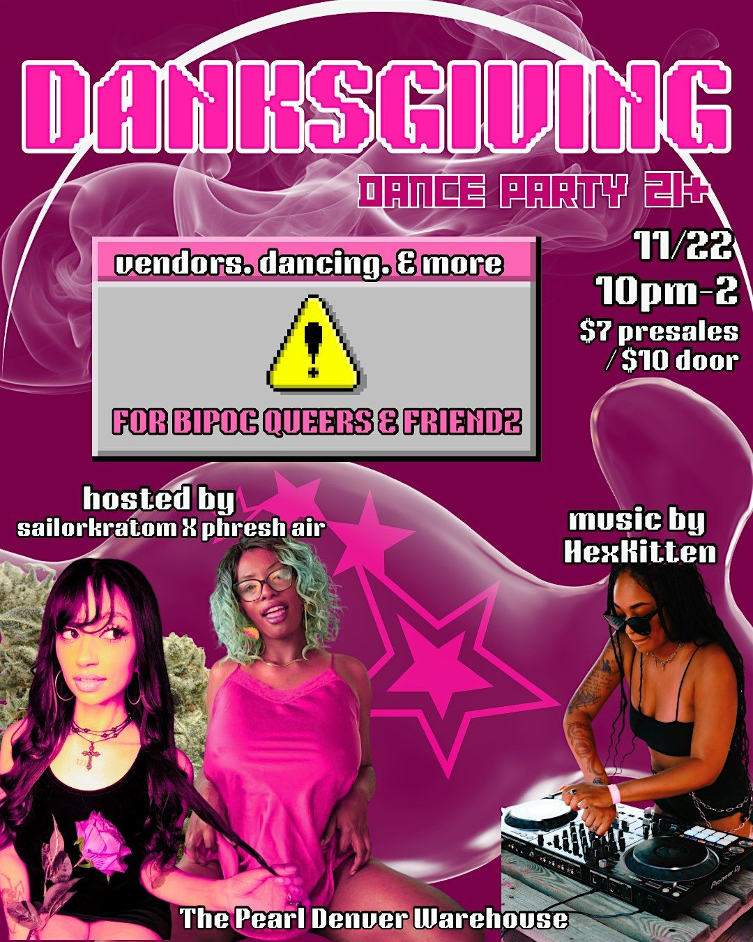 DANKSGIVING: 21+ Anti-thXnksgiving BIPOC Queer Dance Party