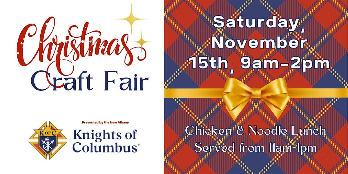 Christmas Craft Bazaar New Albany, IN Knights of Columbus