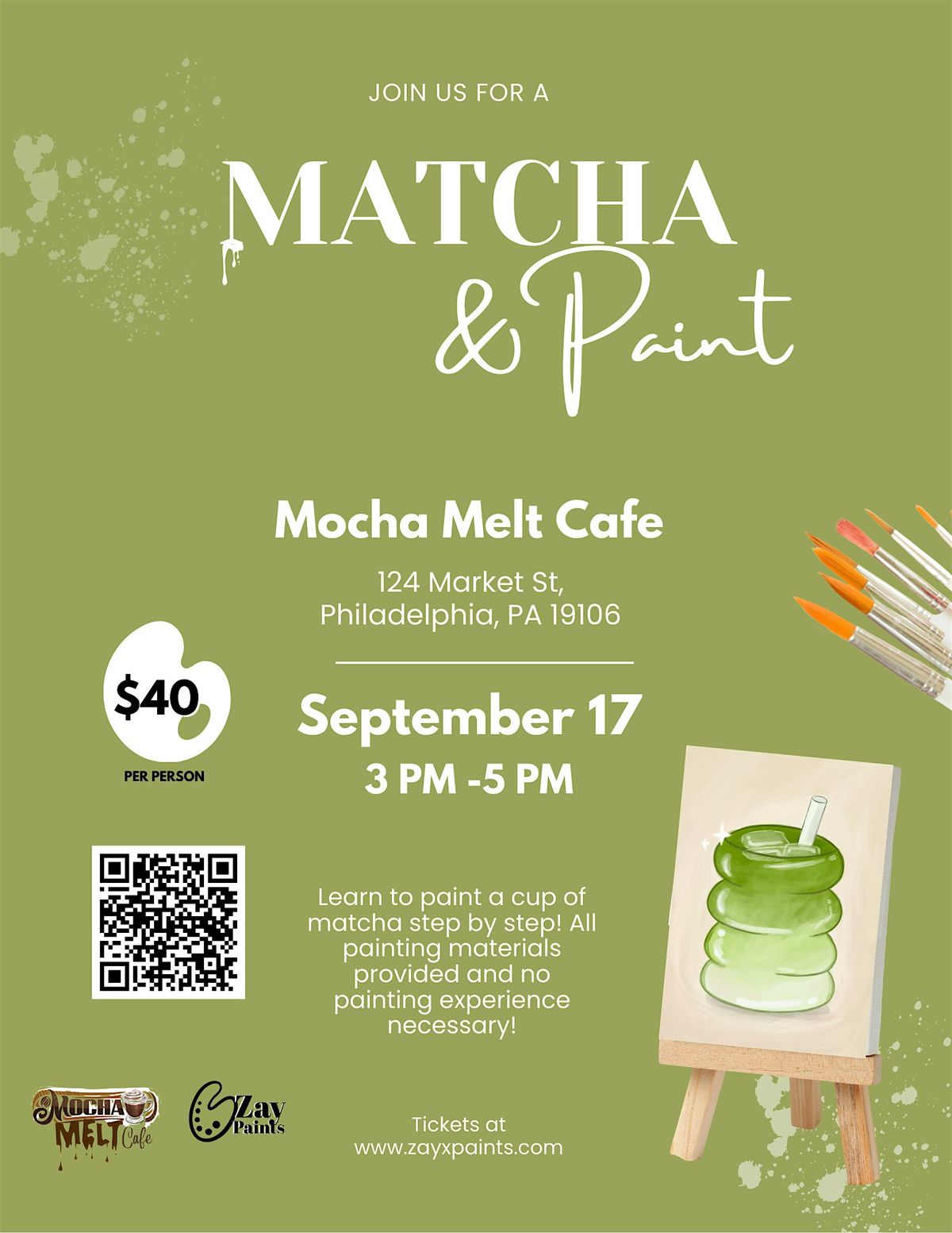Matcha and Paint
