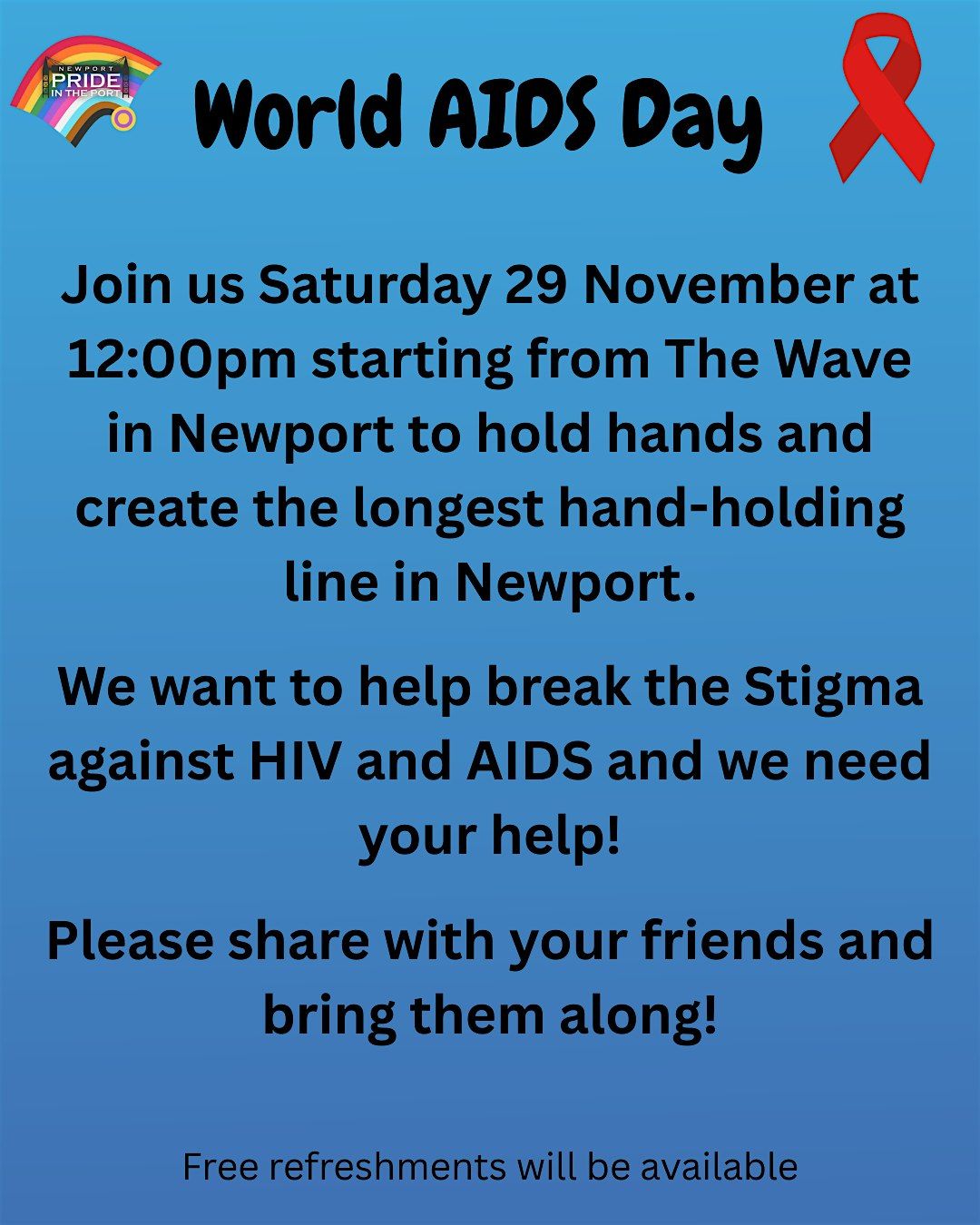 Pride in the Port - World Aids Day Event