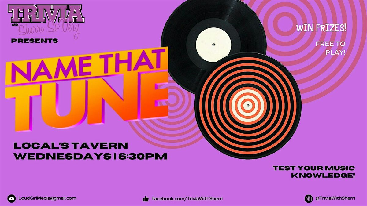 Name That Tune with Sherri 'So Very'!