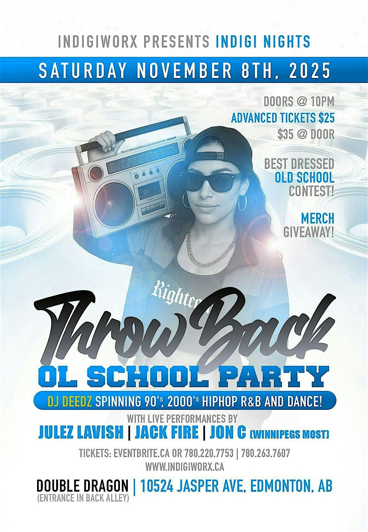 Indigiworx Presents Indigi Nights: Throw Back Ol School Party