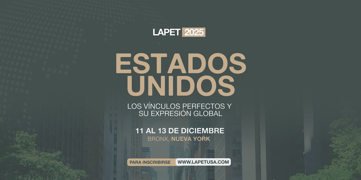 Encuentro LAPET Estados Unidos