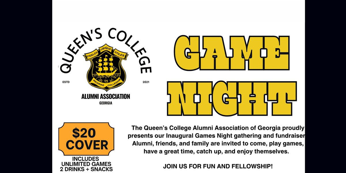 QCAAGA Game Night