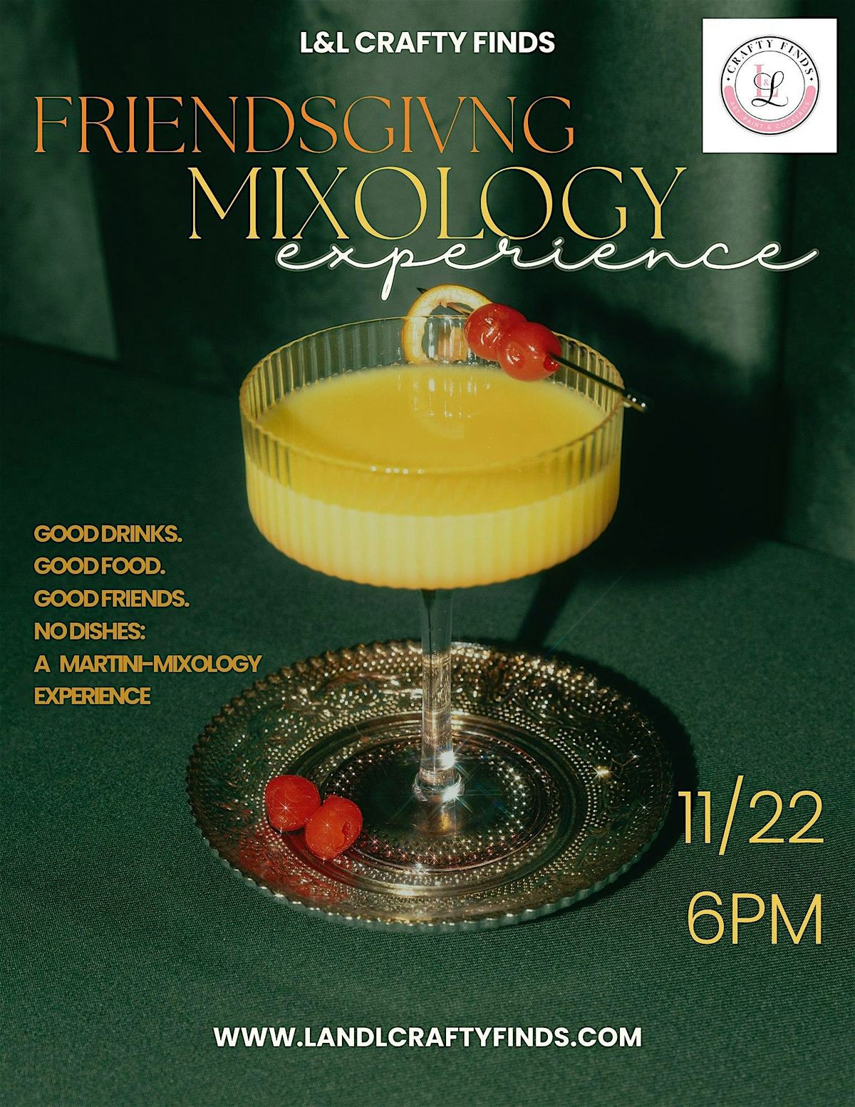 Friendsgiving Mixology Event