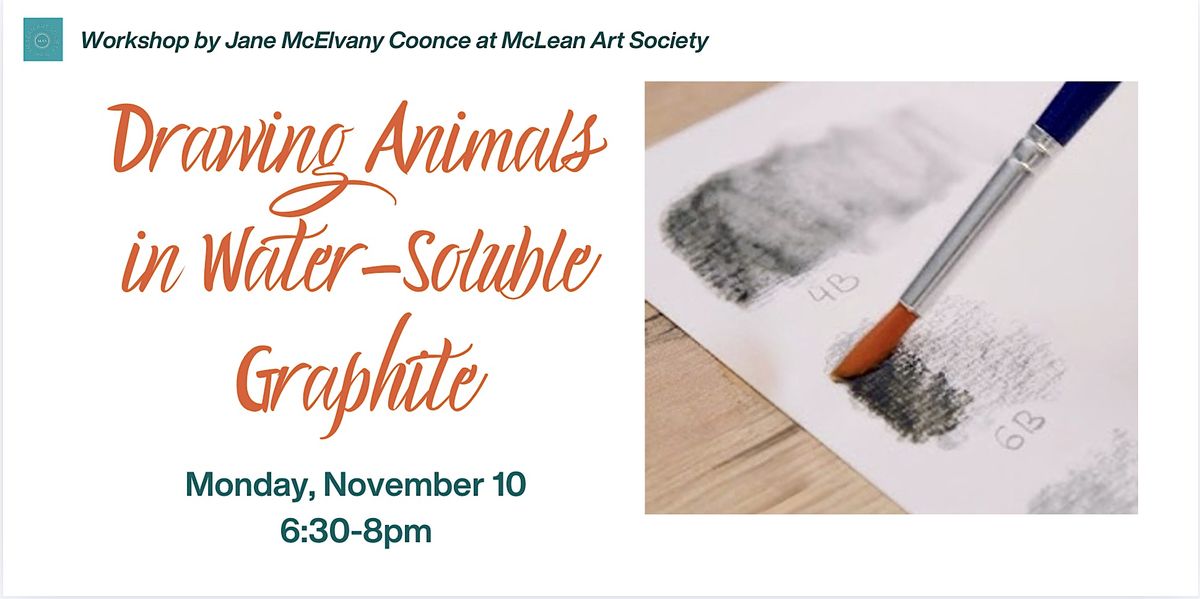 Drawing Animals with Water-Soluble Graphite