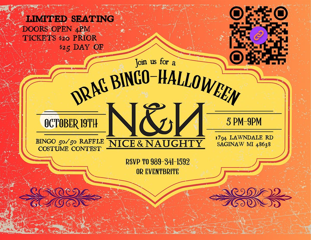 N&N Drag Bingo- Halloween