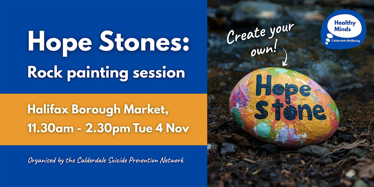 Hope Stones - Rock painting session