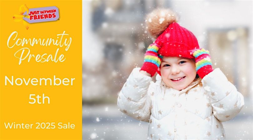 Community Presale | JBF OP  Winter 2025 Sale