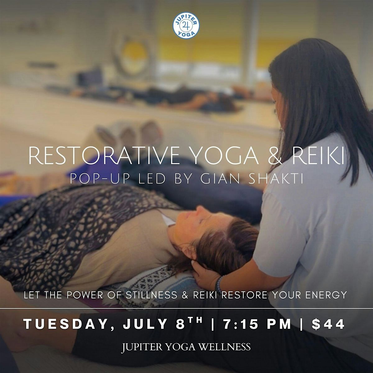 Restorative Yoga & Reiki with Gian Shakti