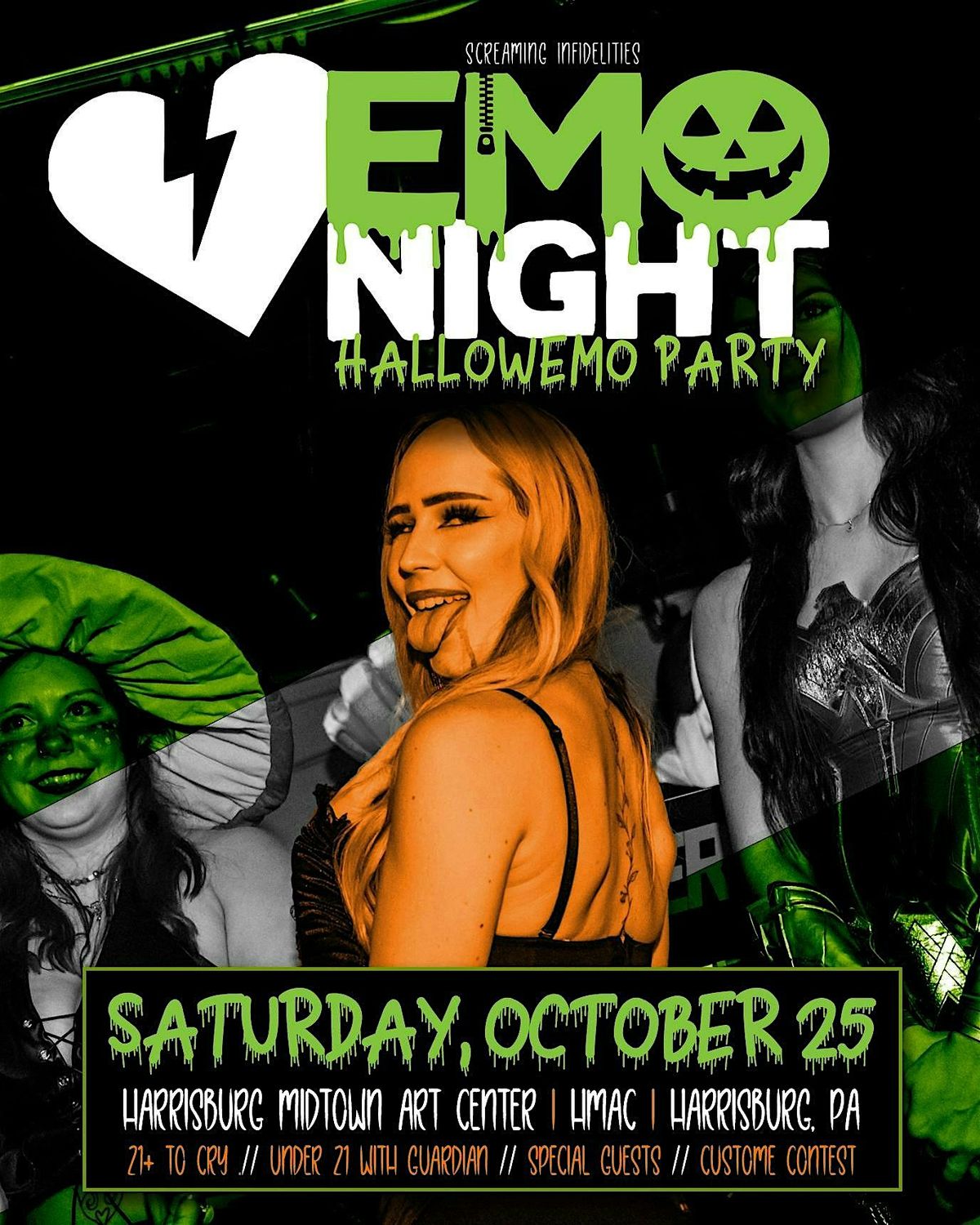 Emo Night at HMAC - 3rd Annual Halloween Party