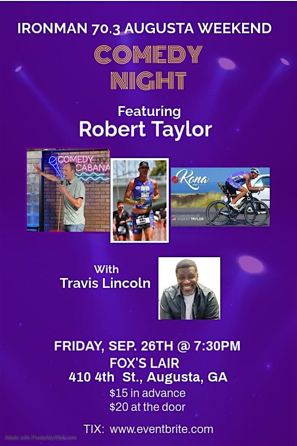 IRONMAN 70.3 AUGUSTA WEEKEND COMEDY NIGHT