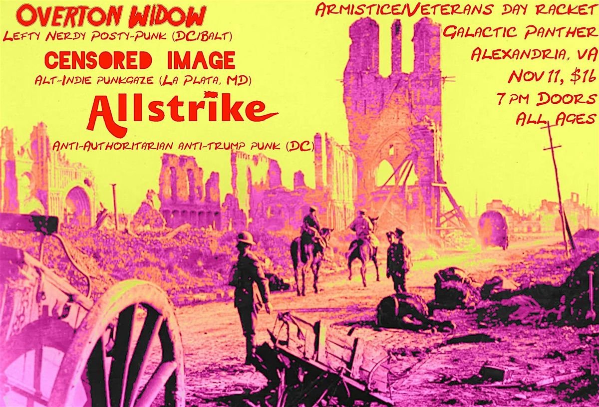 LIVE MUSIC: Armistice\/Veteran's Day Racket