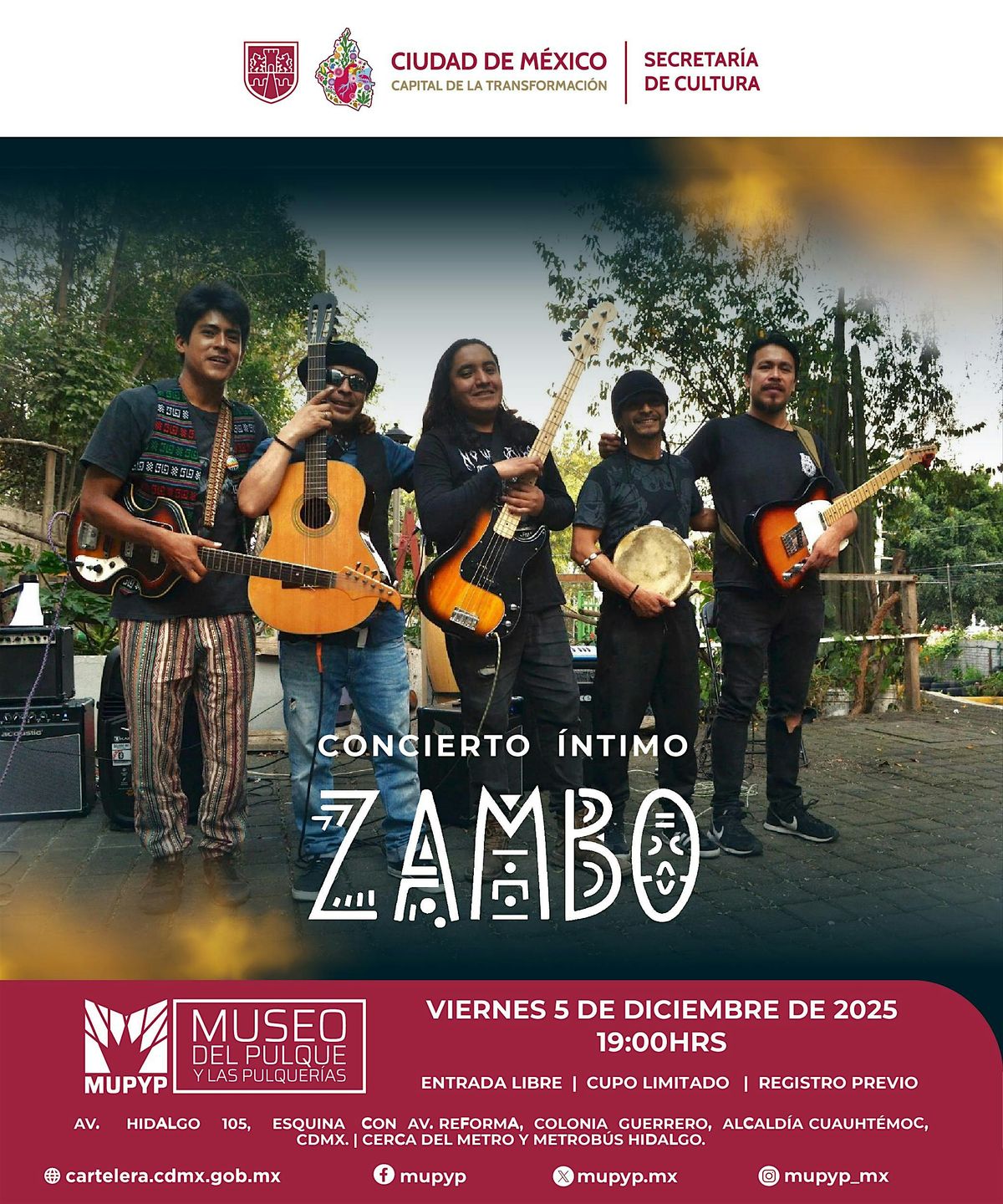 CONCIERTO \u00cdNTIMO \/ ZAMBO