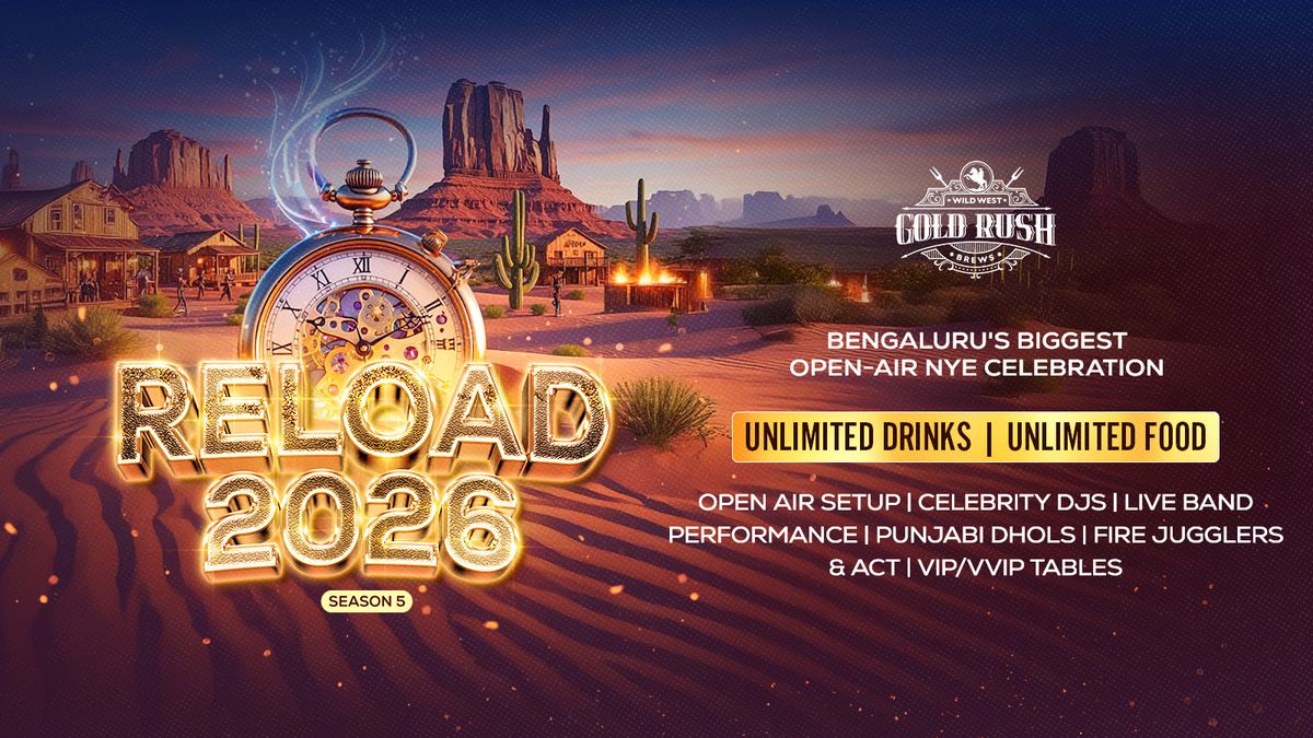 Reload 2026 - Biggest Open Air New Year Eve Party.