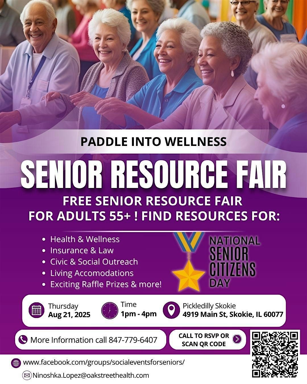 Paddle into Wellness Senior Resource Fair