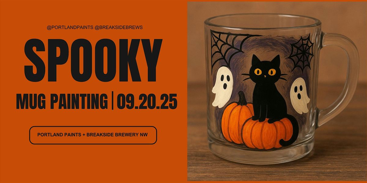 Spooky Mug Painting