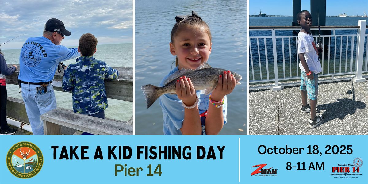 Take a Kid Fishing Day - Pier 14