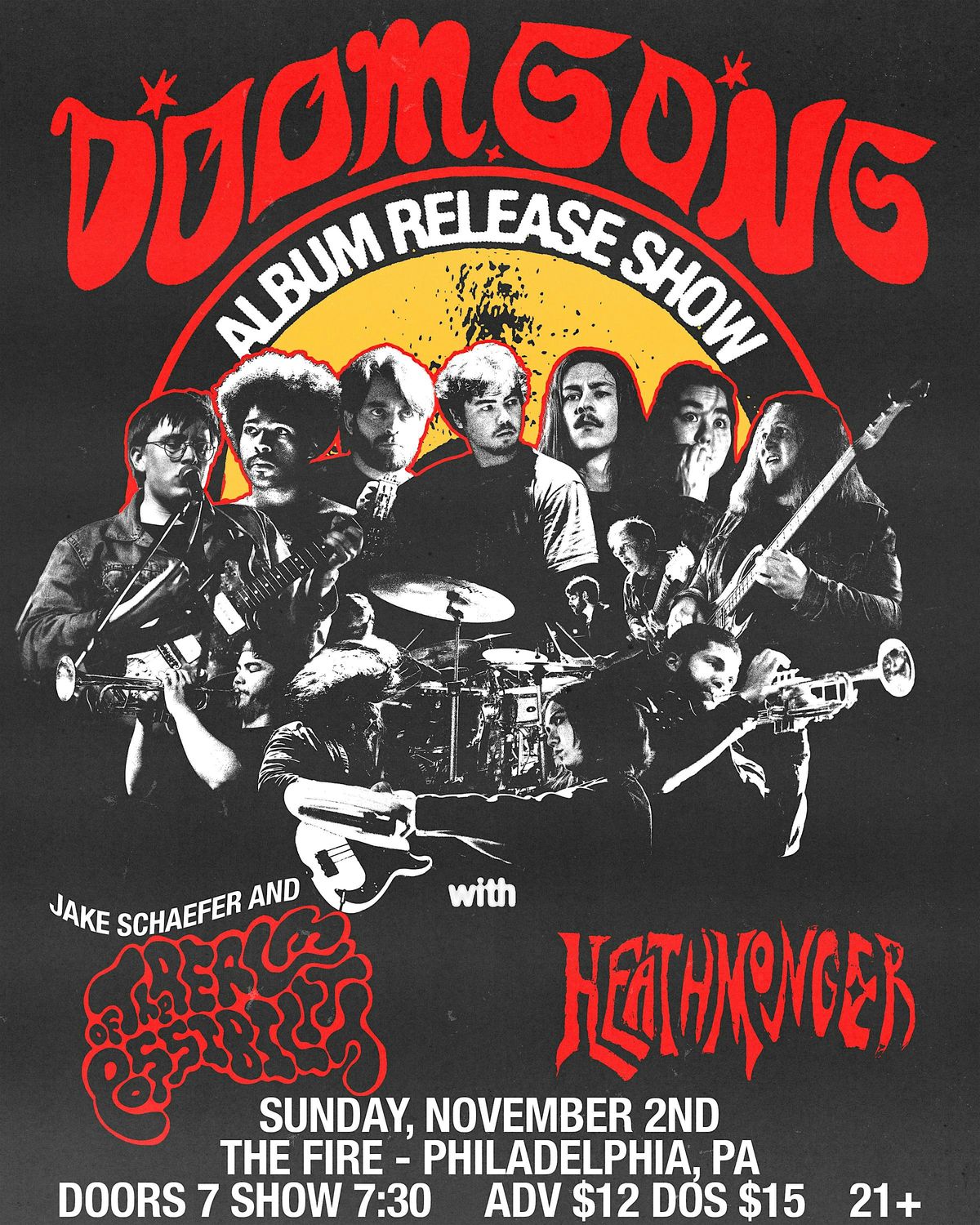 DOOM GONG (Album Release Show) \/ Jake Schaefer \/ Heathmonger