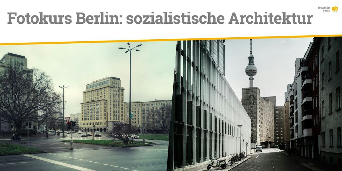 Fotokurs Berlin: Masterclass Architektur Eastside Berlin am 13.06.2026