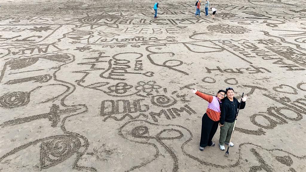 Community Art Making on the Beach - Let's Make Monumental Art Together!